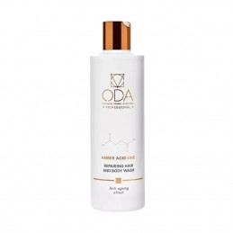ODA REPAIRING HAIR AND BODY WASH WITH AMBER ACID AND UREA, 300 ml