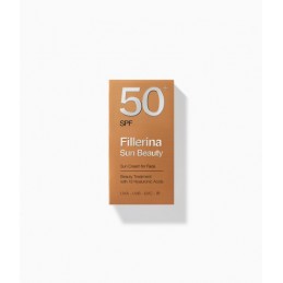 Fillerina Sun Beauty Veido kremas nuo saulės  SPF50+ su Fillerina® 12 Hialurono rūgščių molekulėmis, 50 ml